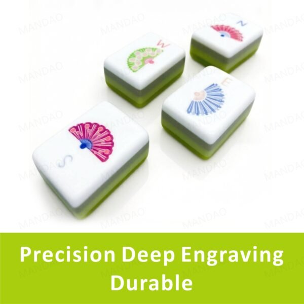 American Mahjong 160 Tiles Set-Mj001-Apple green