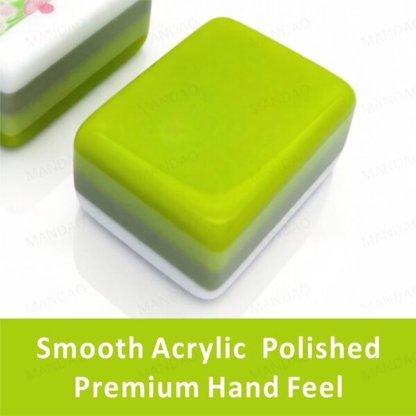 American Mahjong 160 Tiles Set-Mj001-Apple green