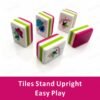 American Mahjong 160 Tiles Set-MJ005-Rose red