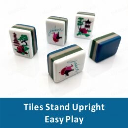 American Mahjong 160 Tiles Set-MJ006-Navy Blue