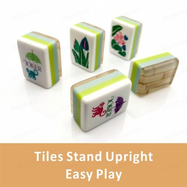 American Mahjong 160 Tiles Set-MJ007-Bamboo Grain