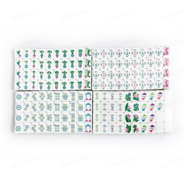 American Mahjong 160 Tiles Set-MJ007-Bamboo Grain