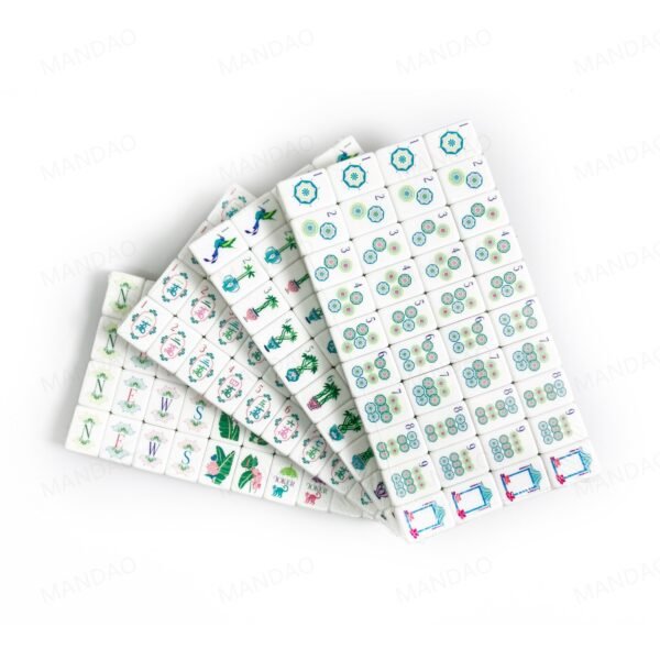 American Mahjong 160 Tiles Set-MJ007-Bamboo Grain