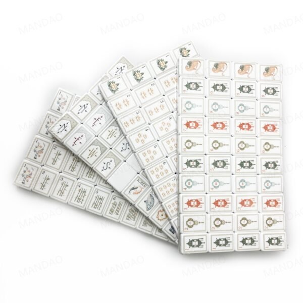 American Mahjong 160 Tiles Set-MJ012-4 Layer Tortoise shell