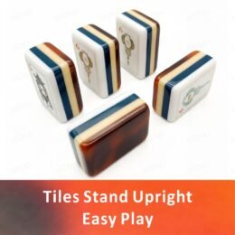 American Mahjong 160 Tiles Set-MJ012-4 Layer Tortoise shell