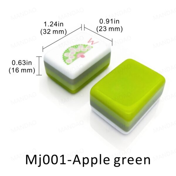American Mahjong 160 Tiles Set-Mj001-Apple green
