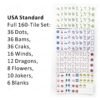 American Mahjong 160 Tiles Set-MJ009-Tortoise shell