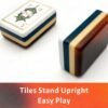 American Mahjong 160 Tiles Set-MJ012-4 Layer Tortoise shell