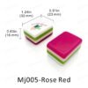 American Mahjong 160 Tiles Set-MJ005-Rose red