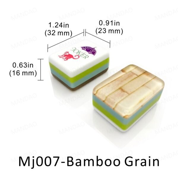 American Mahjong 160 Tiles Set-MJ007-Bamboo Grain