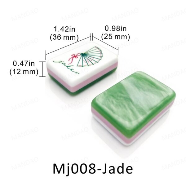 American Mahjong 160 Tiles Set-MJ008-Jade