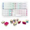 American Mahjong 160 Tiles Set-MJ005-Rose red