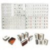 American Mahjong 160 Tiles Set-MJ012-4 Layer Tortoise shell